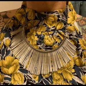 Silver Warrior Goddess Necklace:)